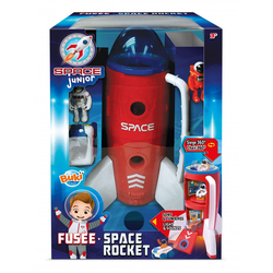 Herenear Fusée Jouet Espace – Navette Spatiale 5 En 1 Station – Cadeau Enfant 3-16 Ans Fusée Jouet Spatial 5 En 1