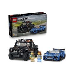 77264 - LEGO® Speed Champions - La Jaguar Project 7 et le Land Rover Defender