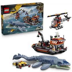 77983 - LEGO® Jurassic World -L’Attaque du Bateau par le Mosasaure