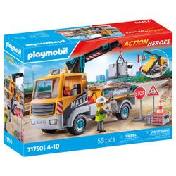 Mode d'emploi Playmobil set 70444 Construction Camion avec benne et plateforme interchangeables Mode d'emploi Playmobil set 70444 Construction Camion avec benne et plateforme interchangeables